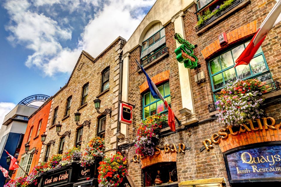 Traditional Irish Food and Dublin Old Town Private Tour - Food and Drink Inclusions