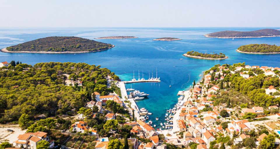 Trogir: Blue Lagoon, Maslinica, and Solinska Bay Boat Tour - Inclusions in the Tour