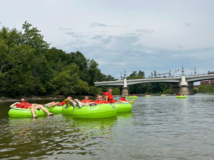 Tube Zanesvilles Y-Bridge & Scenic Rivers - Inclusions and Safety Precautions