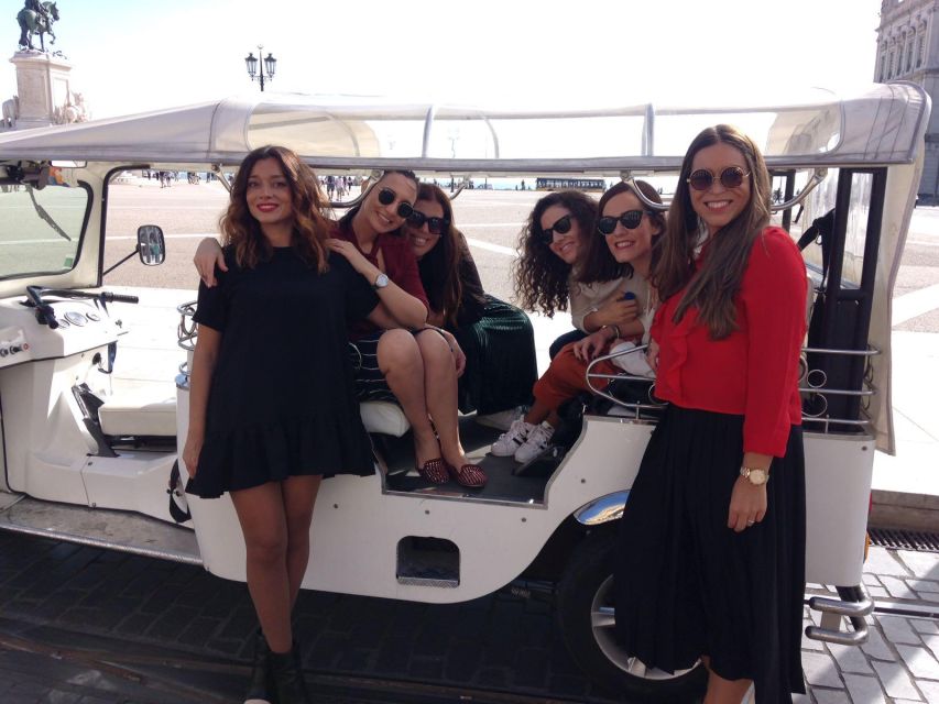 Tuk Tuk Half Day Tour in Lisbon With Food and Drinks - Professional Guided Tour