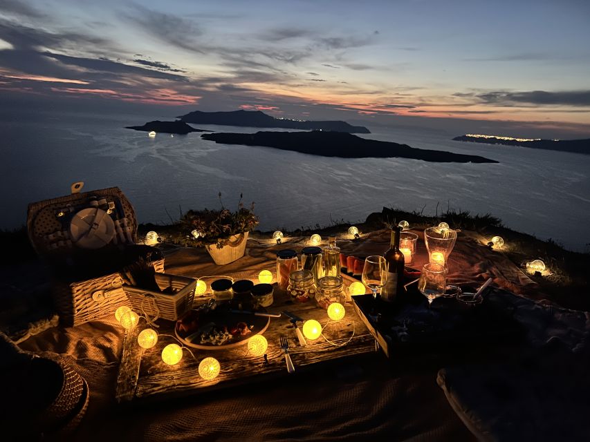 Uncrowded Santorini Sunset PicNic - Included Amenities