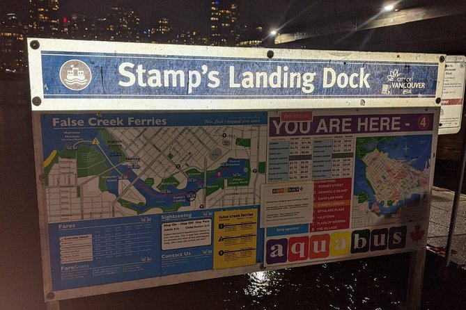 Vancouver City Sightseeing and Aquabus False Creek Ferry Ride - Confirmation and Accessibility Information