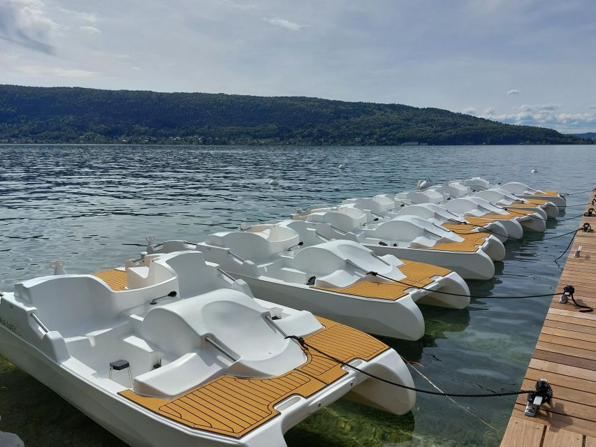 Veyrier-du-Lac: Pedal Boat Rental - Breathtaking Lakeside Views