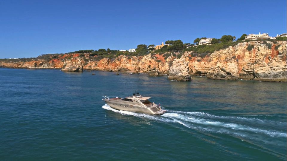 Vilamoura: Luxury Customized Private Yacht Cruise With Drink - Booking and Cancellation Policy