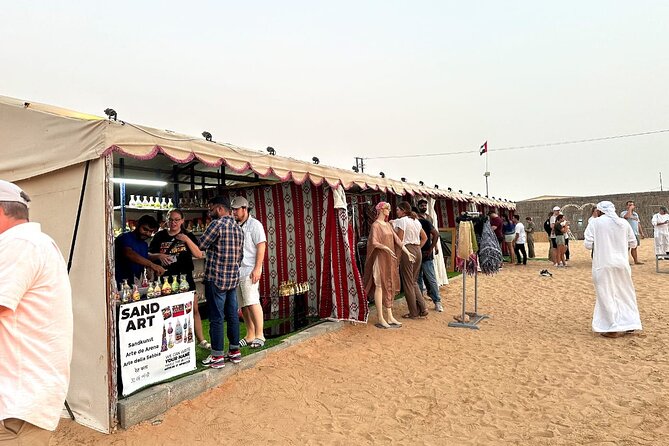 VIP Desert Safari Abu Dhabi With Private Seating Area - Henna Tattoo and Shisha Smoking