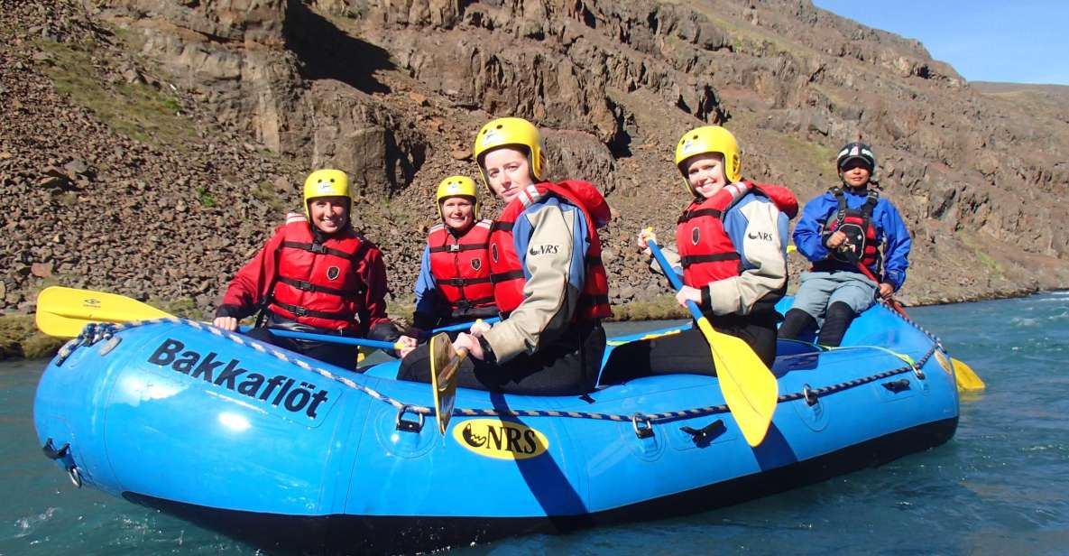 West Glacial River Family Rafting - Necessary Equipment Provided