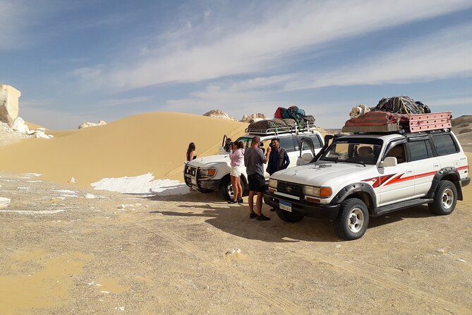 White and Black Desert Overnight Camping Under the Stars - Meeting Point and Pickup