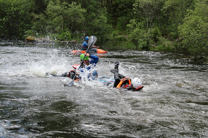 White Water Rafting on the River Garry Near Fort William | Scotland - End Point of the Activity