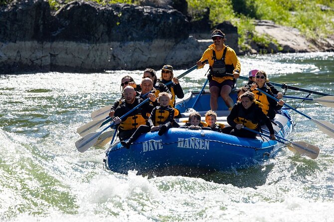 Whitewater Rafting in Jackson Hole : Family Standard Raft - Additional Information