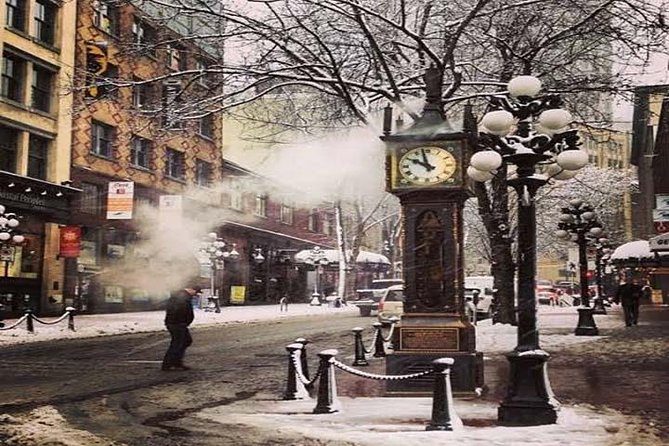 YVR Layover - Vancouver City Sightseeing Private Tour - Gastown Steam Clock