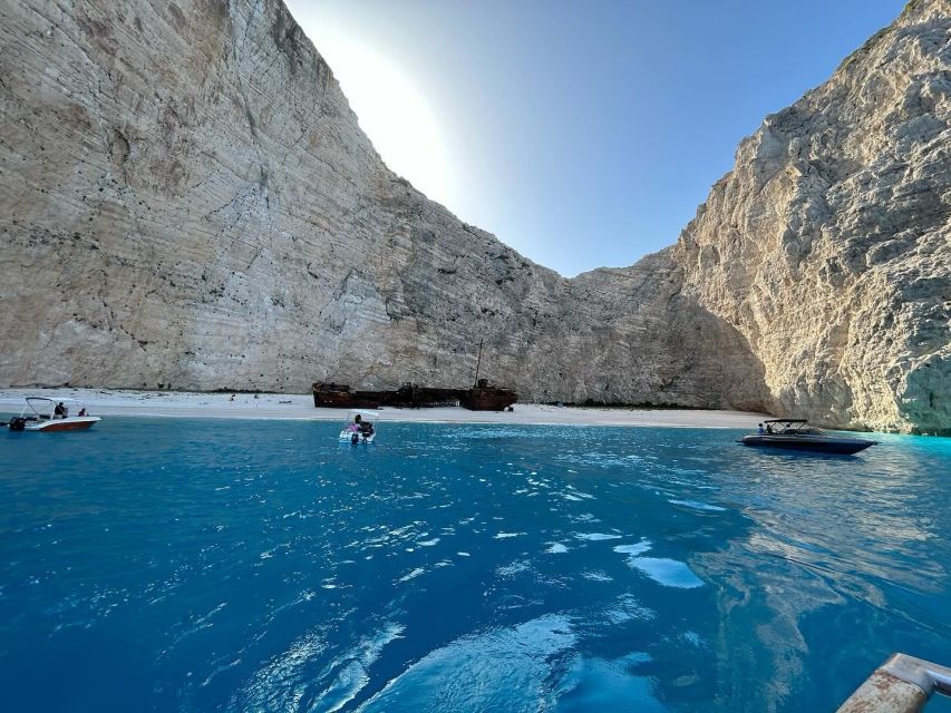 Zante Cruise to Blue Caves & Shipwreck Photostop (Transfer) - Boat Cruise Itinerary