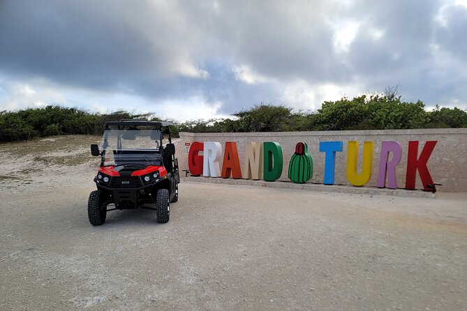 4Seater UTV Golf Cart in Grand Turk - Meeting Point Options