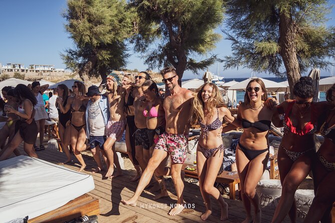 5 Hour Mykonos Beach-Club-Crawl Experience - Key Points