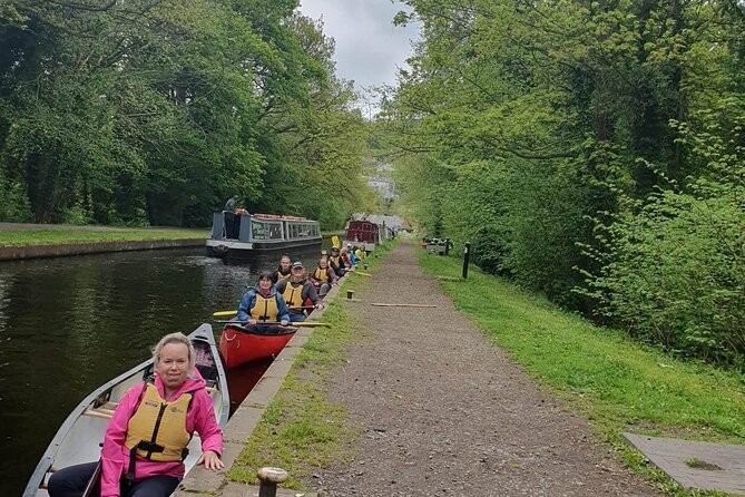 3-Hour Canoe Hire Over the Pontcysyllte Aqueduct - Maximum Number of Travelers