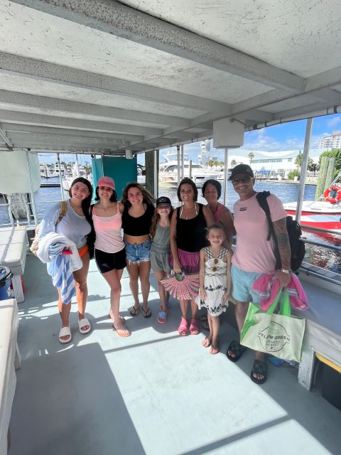 4 Hour Fort Lauderdale: Waterway and Sandbar Cruise - Boat Features