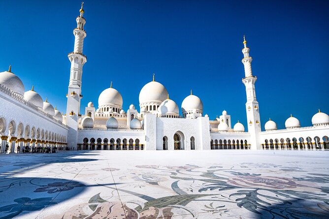 Abu Dhabi City Tour in 4x4 Private Vehicle, Dubai Pickup Option - Dress Code for Mosque Visits