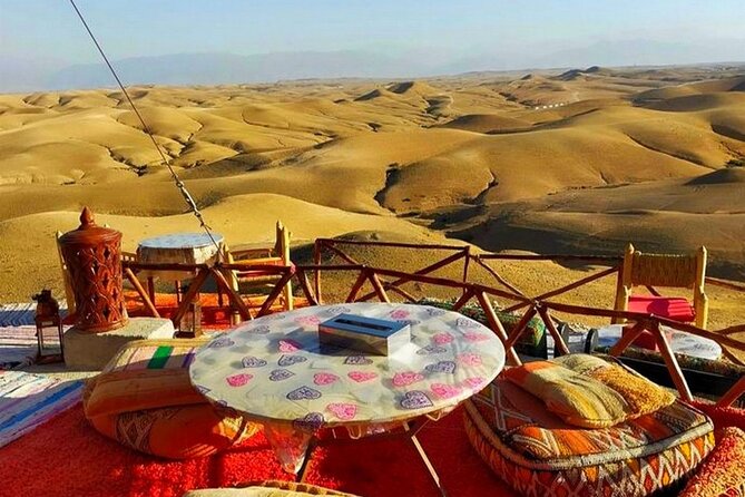 Agafay Desert: Dinner + Show With Quad Bike & Sunset Camel Ride - Pickup and Logistics