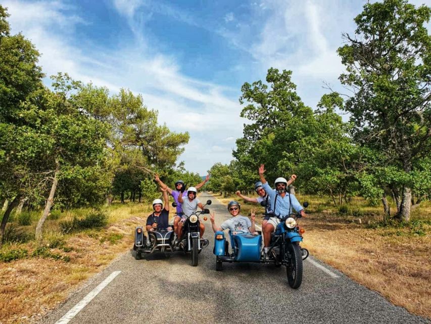 Aix-en-Provence: Wine or Beer Tour in Motorcycle Sidecar - Vintage Motorcycle Sidecars