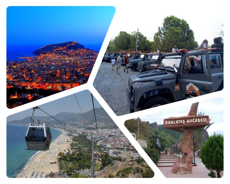 Alanya City : Jeep Excursion, Cable Car & City Highlights - Sightseeing and Sunset