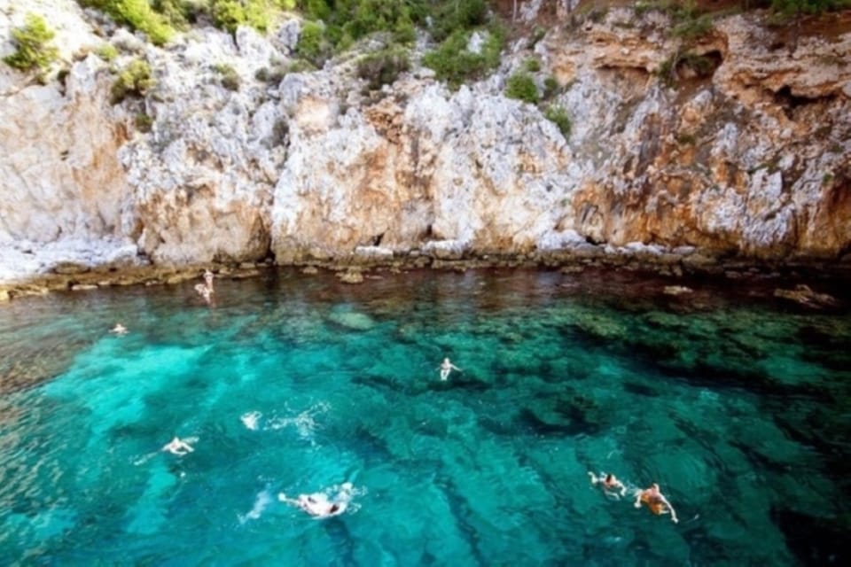 Alanya: Pirate Ship Cruise With Food and Swimming Stops - Savory Barbecue Lunch