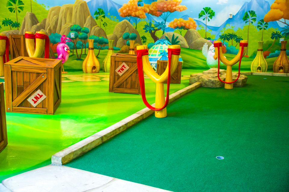 American Dream: Angry Birds Mini Golf Ticket - Important Guidelines for Visitors