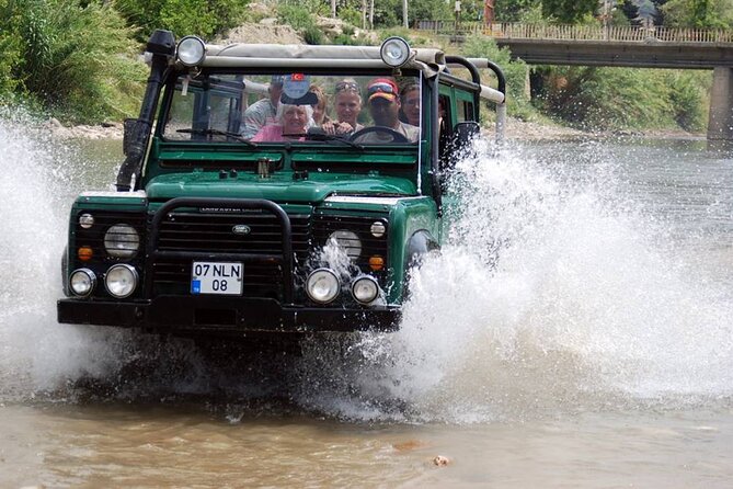 Antalya Full-Day Combo Tour Jeep Rafting and Zipline - Zipline Excitement