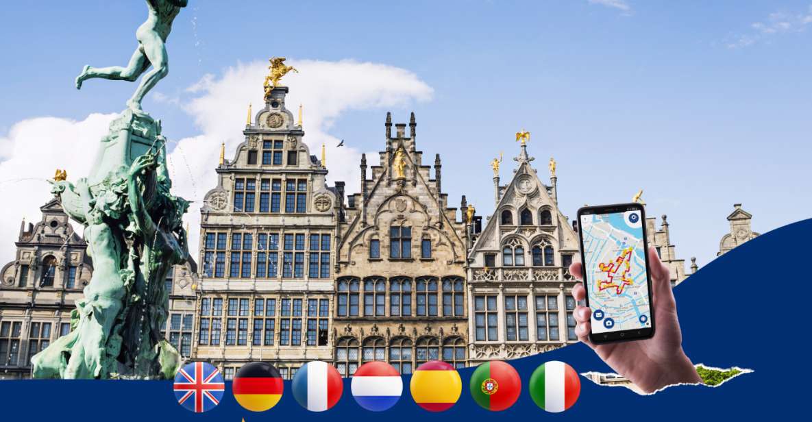 Antwerp: Walking Tour With Audioguide App - Exploration and Navigation