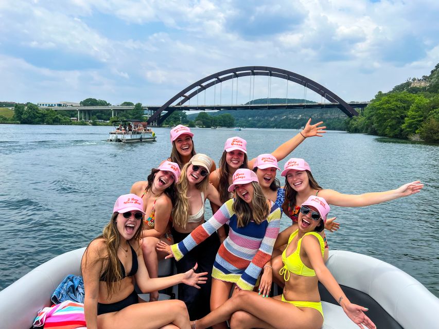 Austin: Lake Austin Private Boat Cruise - Full Sun Shading - Meeting Point and Arrival Details