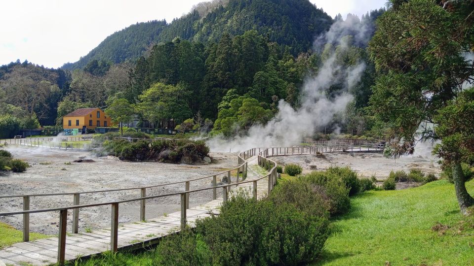 Azores: Full Day Private Tour Furnas Hot Baths & Gastronomy - Volcanic Caldeiras Tour