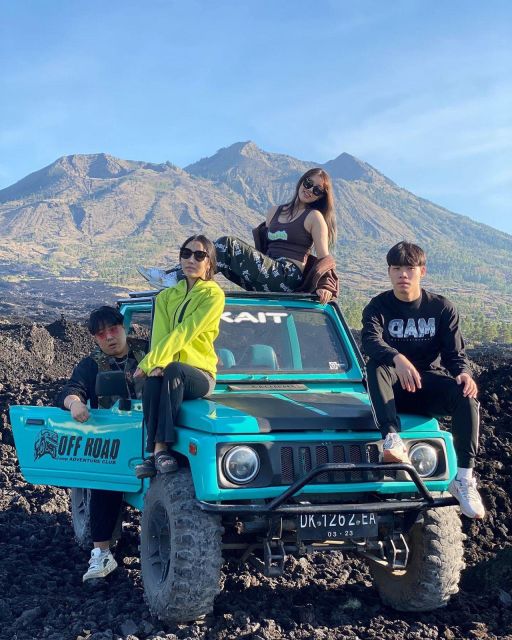 Batur Volcano Jeep Tour With Photographer Skill - Black Lava Exploration