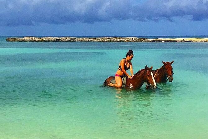 Beach Horseback Riding and River Tubing Family Adventure From Montego Bay - Horseback Riding Experience