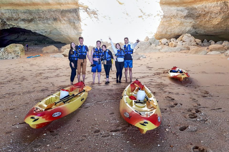 Benagil: Benagil Caves and Secret Spots Guided Kayaking Tour - Customer Ratings and Feedback