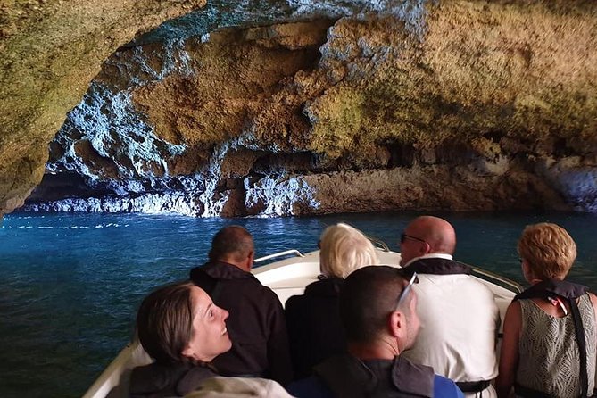 Benagil Cave by Boat + Carvoeiro + Algarseco Caves by Minivan From Lagos - Group Size and Age Restrictions