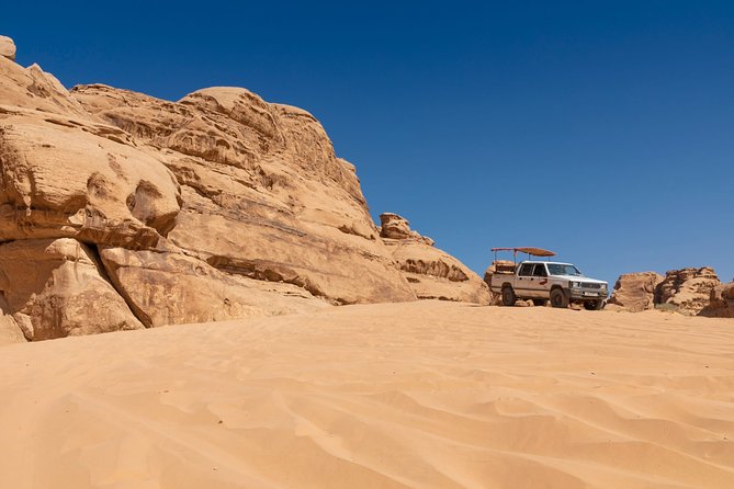 Best of Wadi Rum | Full Day Jeep Tour + Overnight in Bedouin Camp | Pack All-In - Included Services