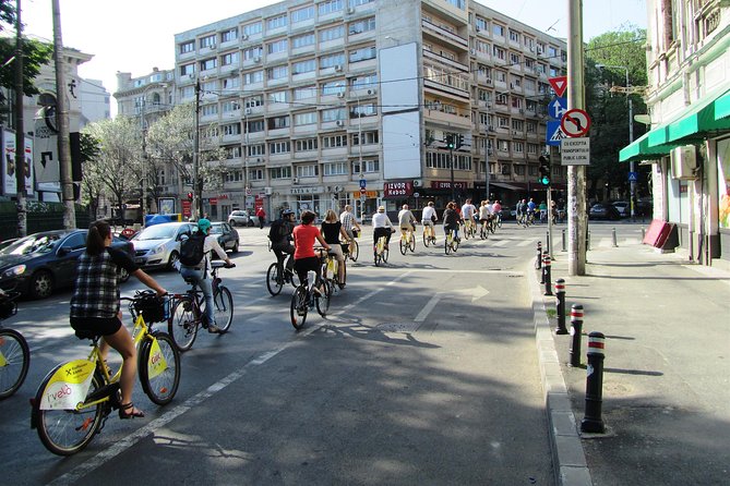 Bicycle Sightseeing in Bucharest - Piaa Revolukiei Memorial