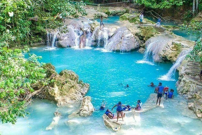 Blue Hole & Secrets Falls and White River Tubing Private Tour - Tour Highlights