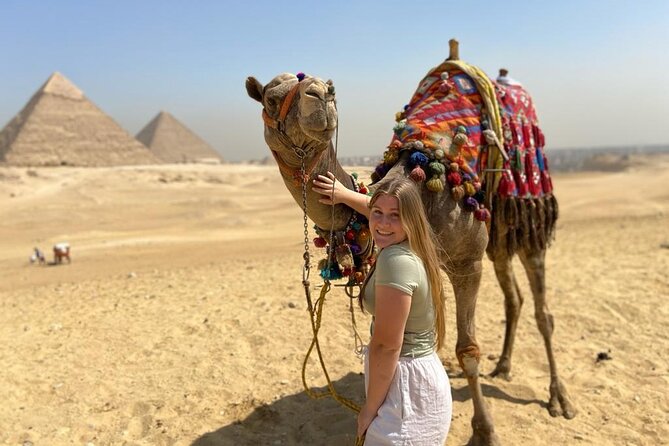 Cairo: Giza Pyramid, Sakkara & Dahshur Full Day Private Tour - Giza Pyramids and Sphinx