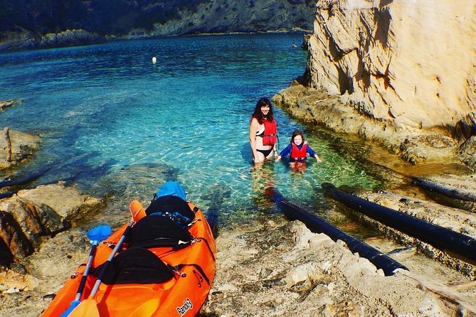 Cala Xarraca Bay - SUNSET- Kayak Trip - Transportation and Seating