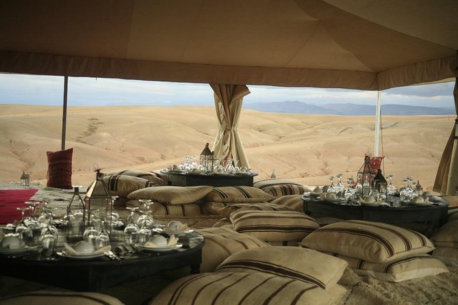 Camel Ride and Dinner Agafay Desert - Delectable Moroccan Cuisine