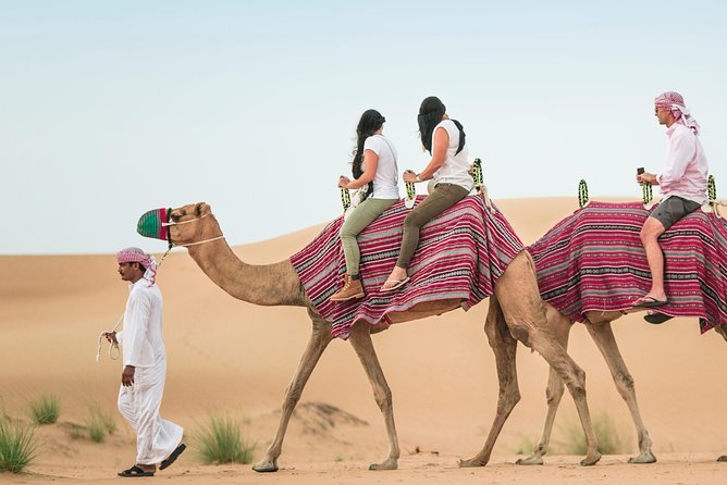 Camel Trekking Dubai With Dune Bashing and Sand Boarding - Accessibility and Accommodations