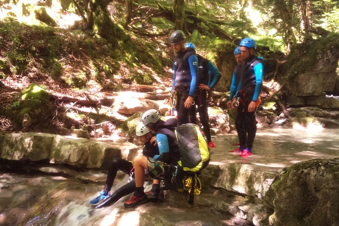 Canyoning in Annecy - The Postbox in Angon - Professional Guidance and Equipment