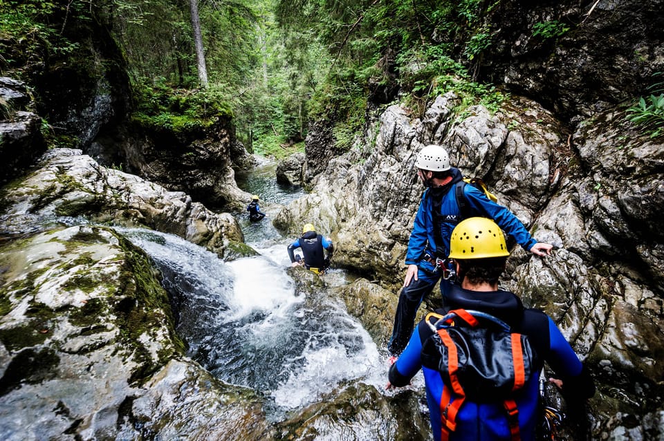 Canyoning Schwarzwasserbach in the Kleinwalsertal - Participant Restrictions