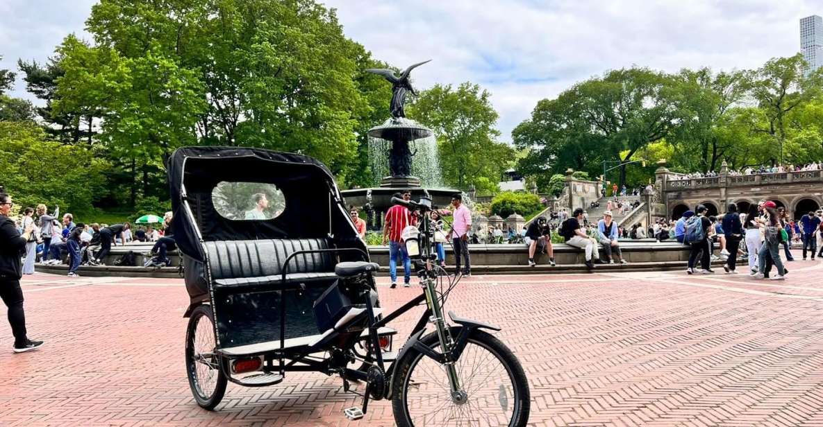 Central Park Pedicab Movies & TV Shows Tours - Professional Pedicab Drivers