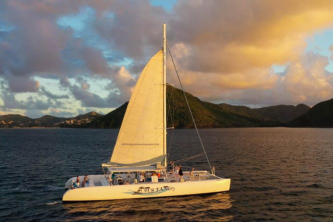 Champagne Sunset Sail in St. Lucia - Accessibility and Capacity