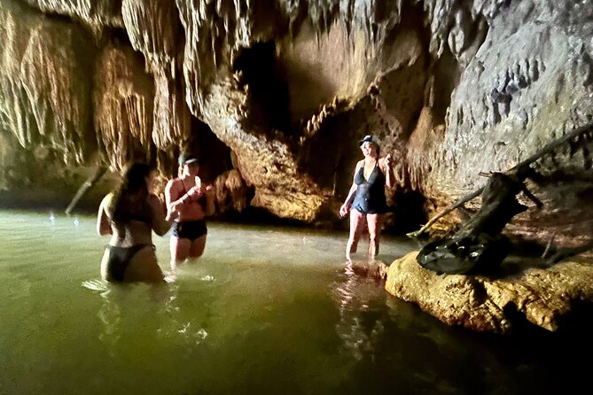 Charco Azul, Hidden Caves, Waterfalls, Beach, Free Adult Drinks - Tour Group Size and Duration