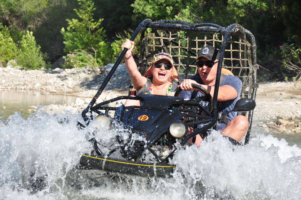 City of Side: Quad, Buggy, Rafting & Zipline Tour With Lunch - Pickup and Waiting Time