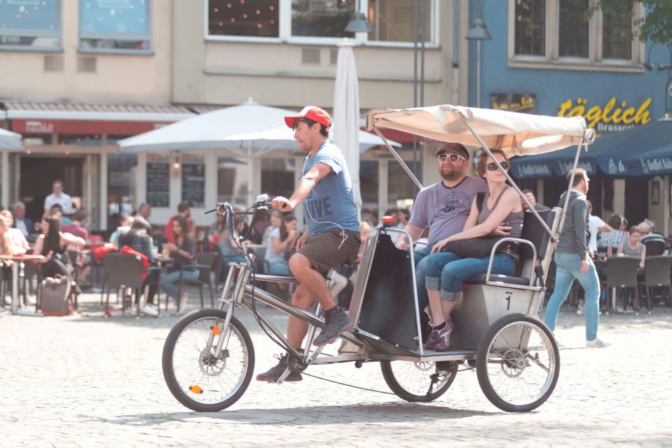 Cologne: Private Rickshaw Tour - Optional Stops