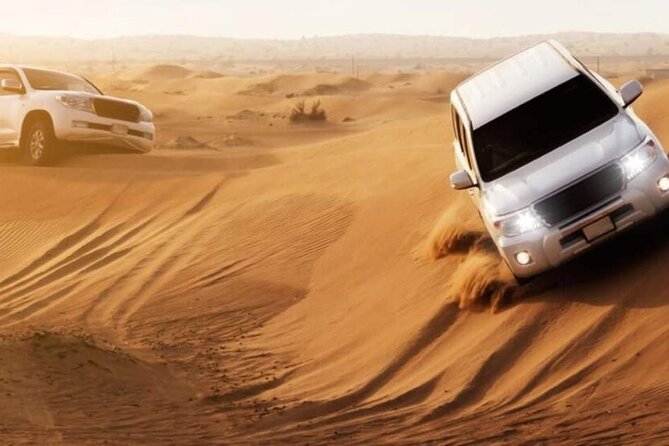 Desert Safari With BBQ Dinner , Sand Boarding , Dune Bashing - Pick-up and Drop-off