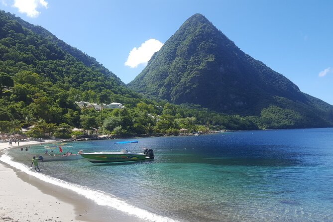 Discover Saint Lucia - Mud Bath and Piton Views