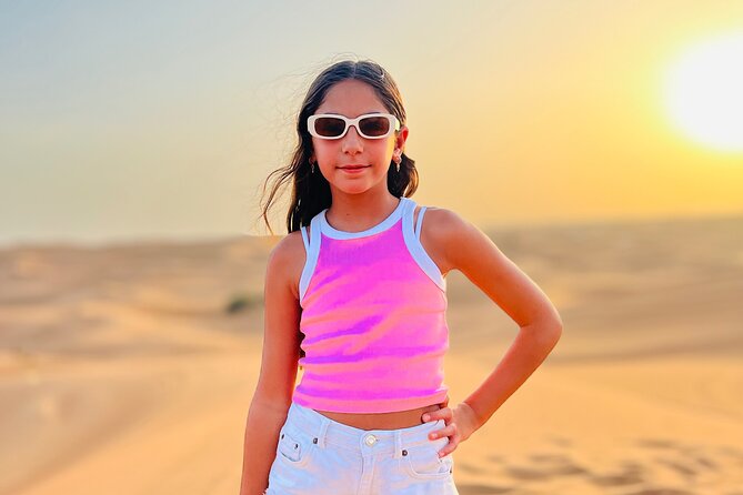 Dubai Desert Safari, BBQ, Live Shows, Camel, Sandboard (7-Hours) - Complimentary Soft Drinks and Water